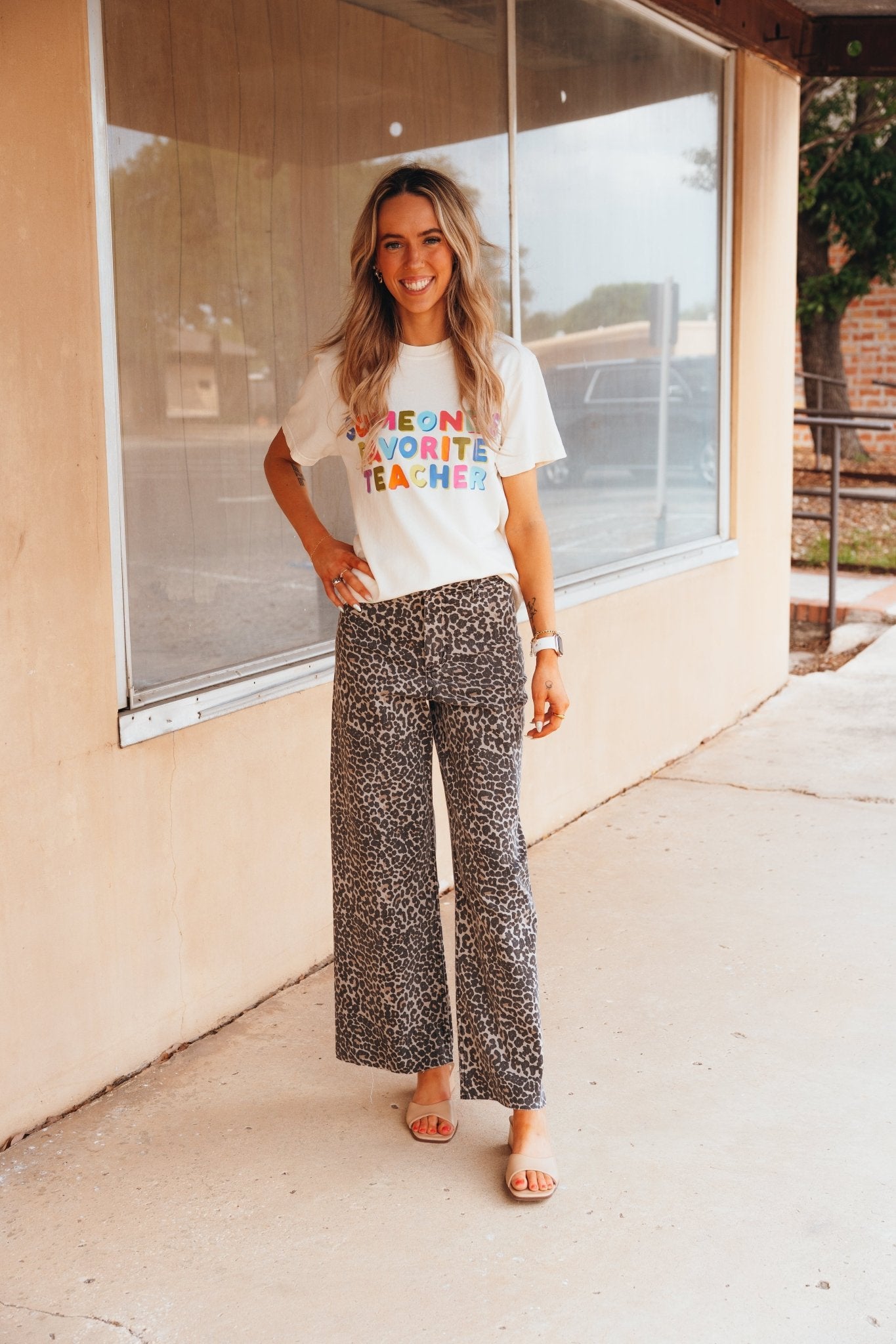 Leopard Print Pants P3887 - Southern Soule Designs