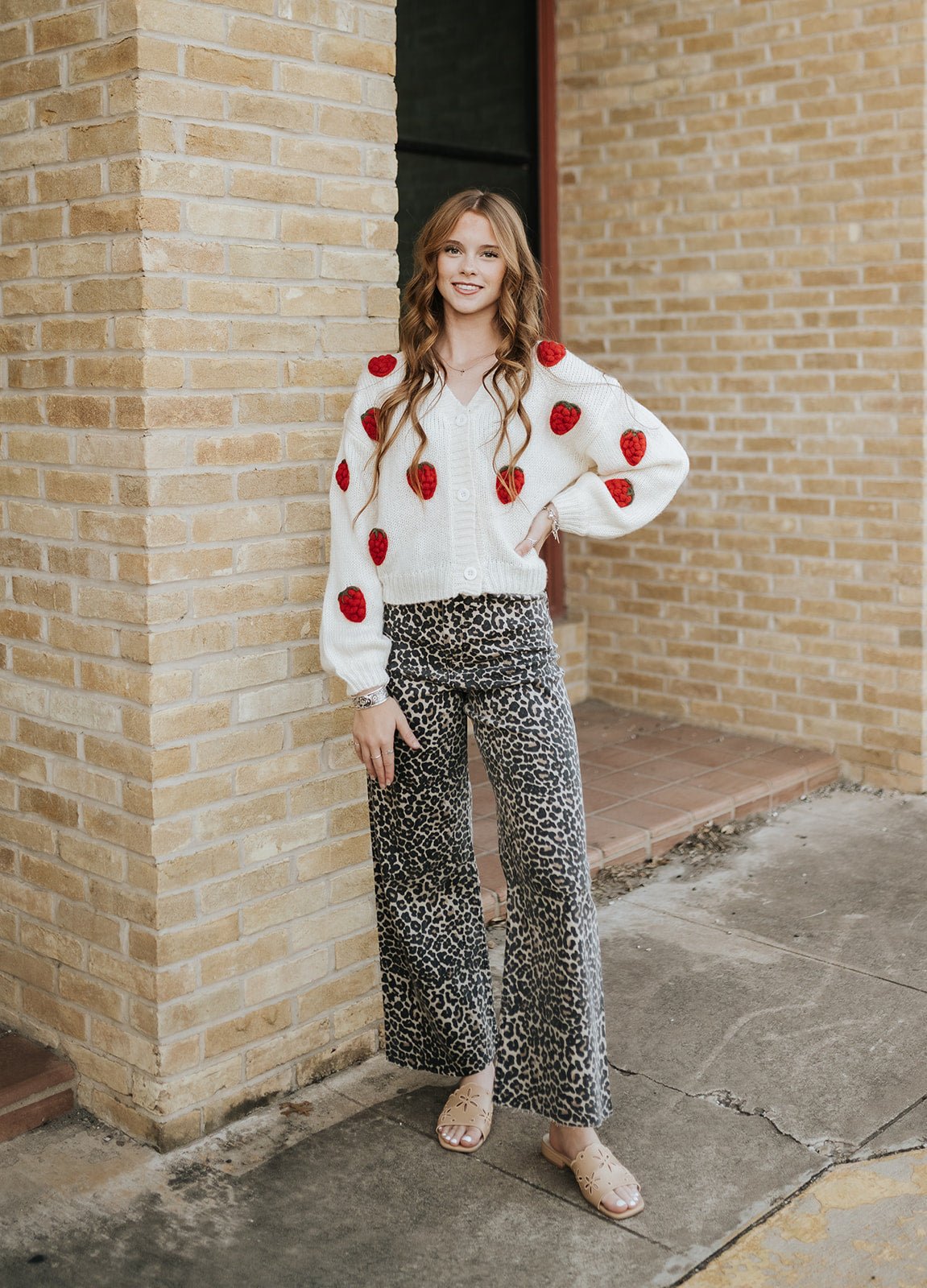 Leopard Print Pants P3887 - Southern Soule Designs