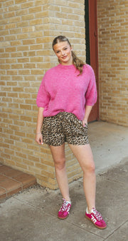 Leopard Shorts with Drawstring WL25 - 12141 - Southern Soule Designs