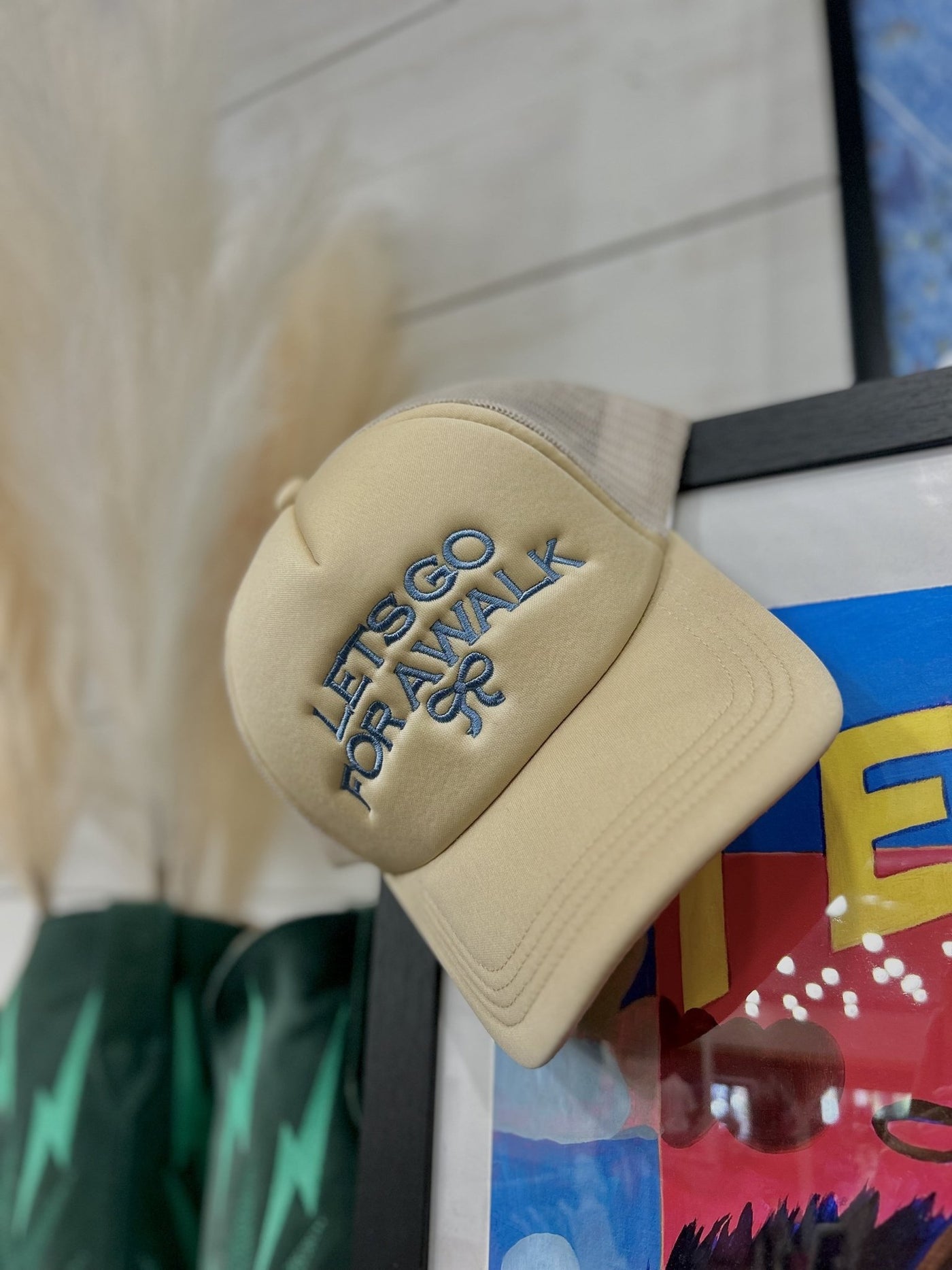 Let's Go For a Walk Cap - Southern Soule Designs