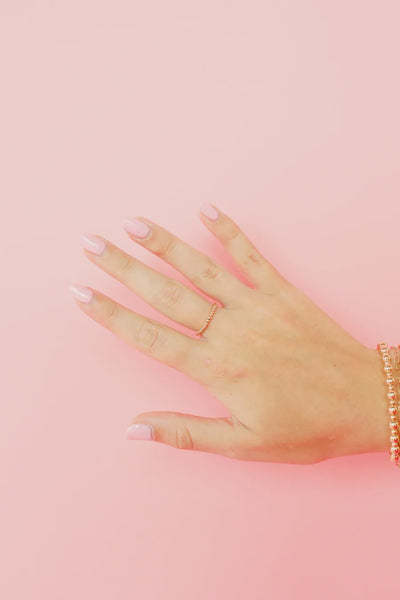 Lexi Gold Beaded Ring - Southern Soule Designs