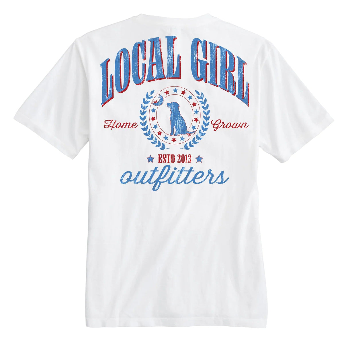 LG White Vintage USA T-Shirt - Southern Soule Designs
