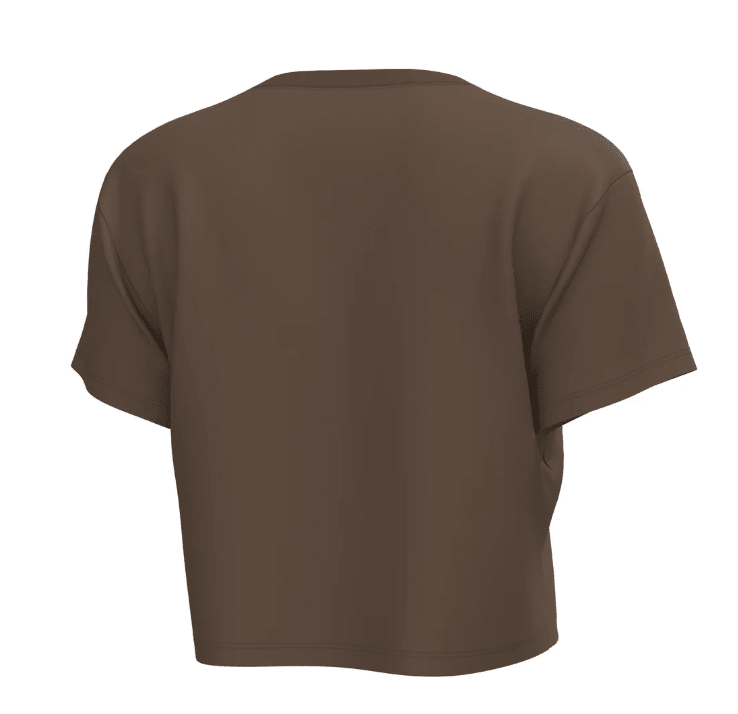 LG Youth Espresso Farmhand Graphic Cropped Tee - Southern Soule Designs
