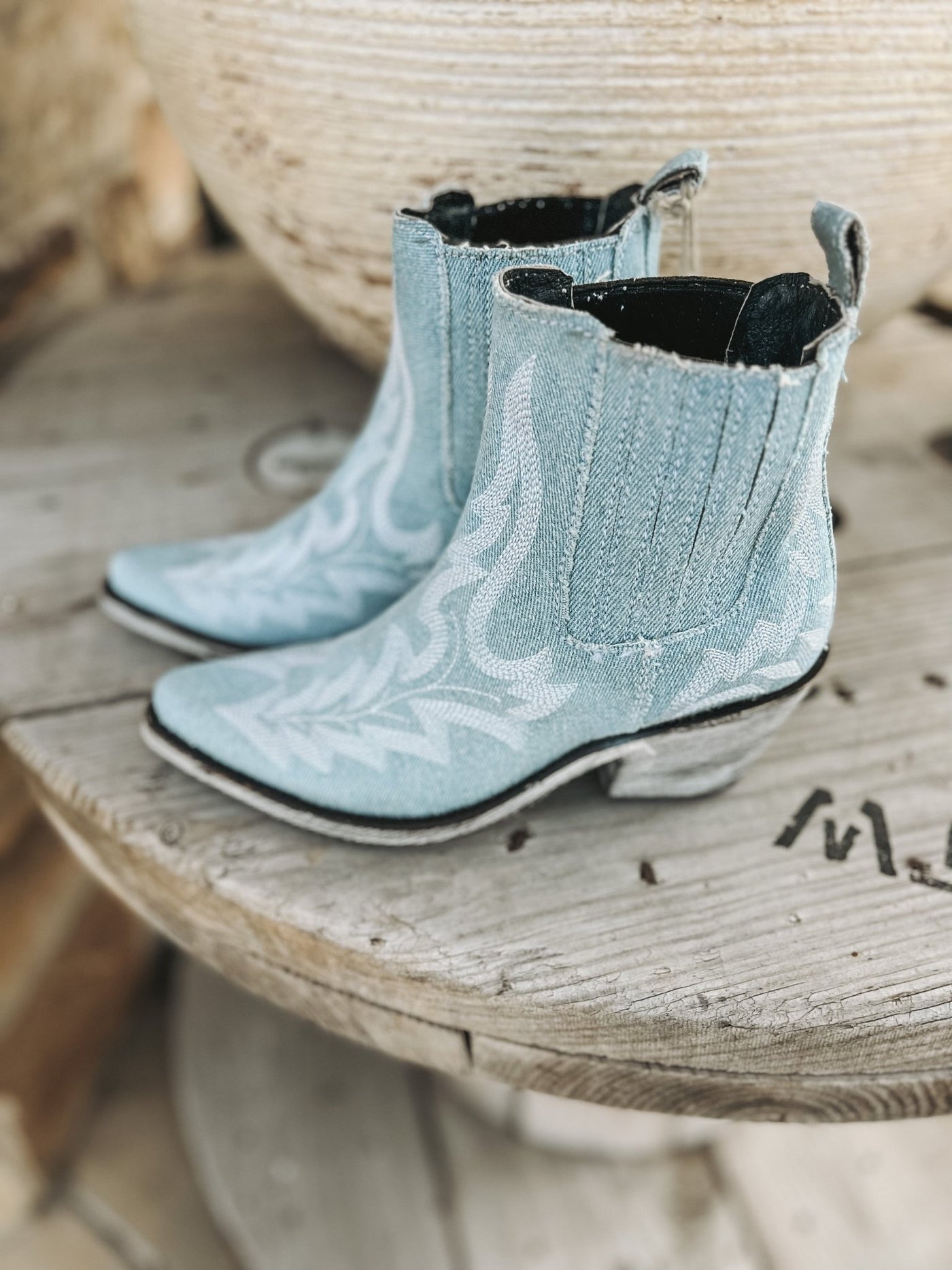 Liberty Black Simone Stone Polar Bootie - Southern Soule Designs