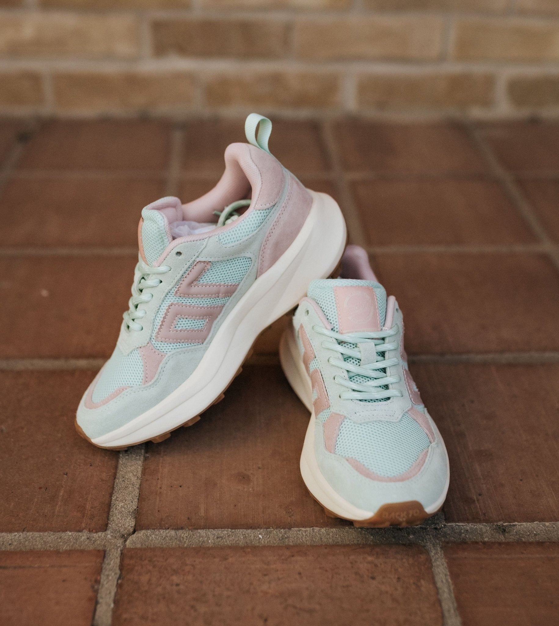 Lightning in Green/Pink Sneaker - Southern Soule Designs