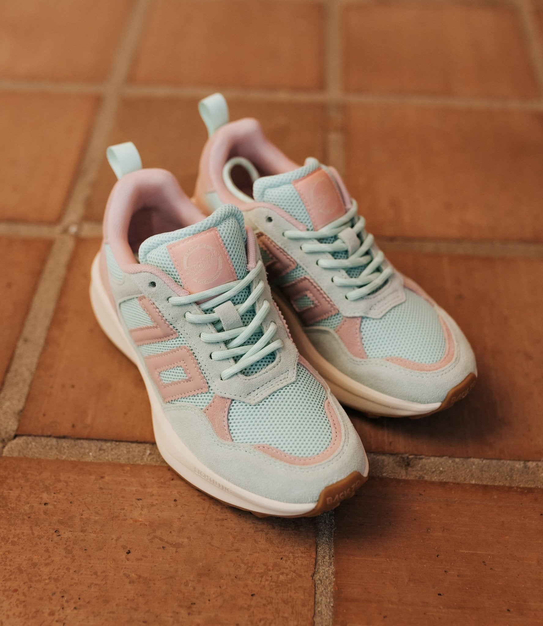 Lightning in Green/Pink Sneaker - Southern Soule Designs