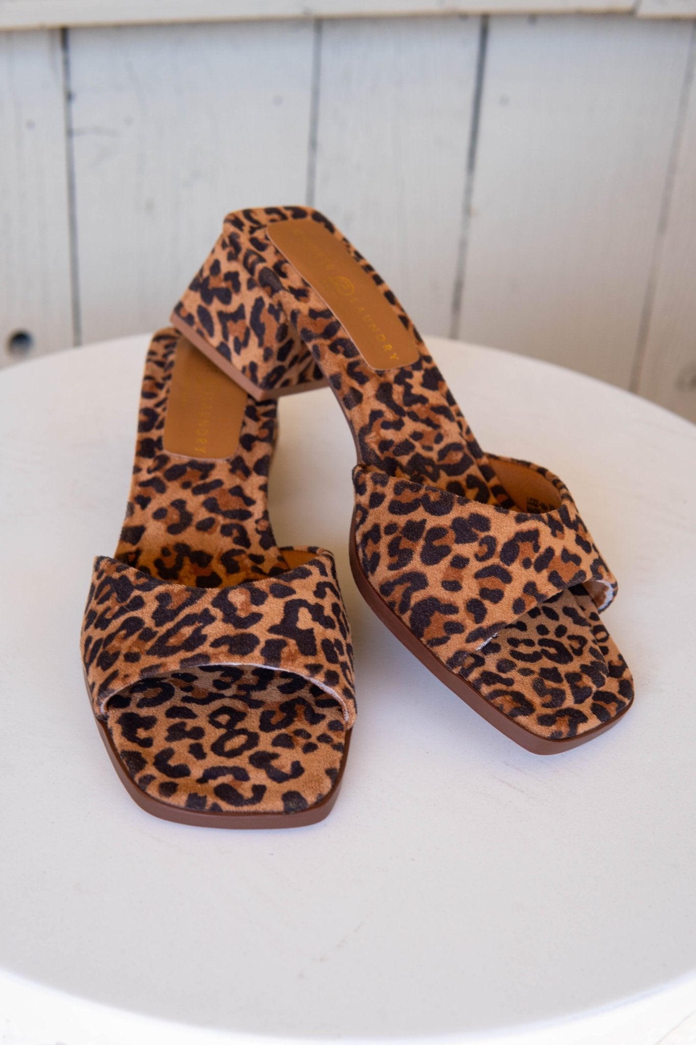 Liinda Heel Leopard Camel - Southern Soule Designs