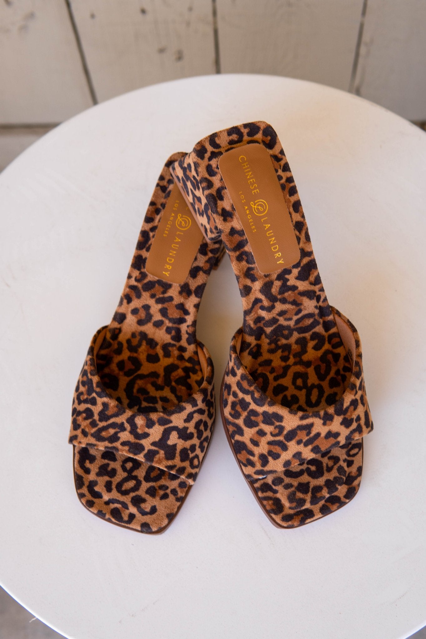 Liinda Heel Leopard Camel - Southern Soule Designs