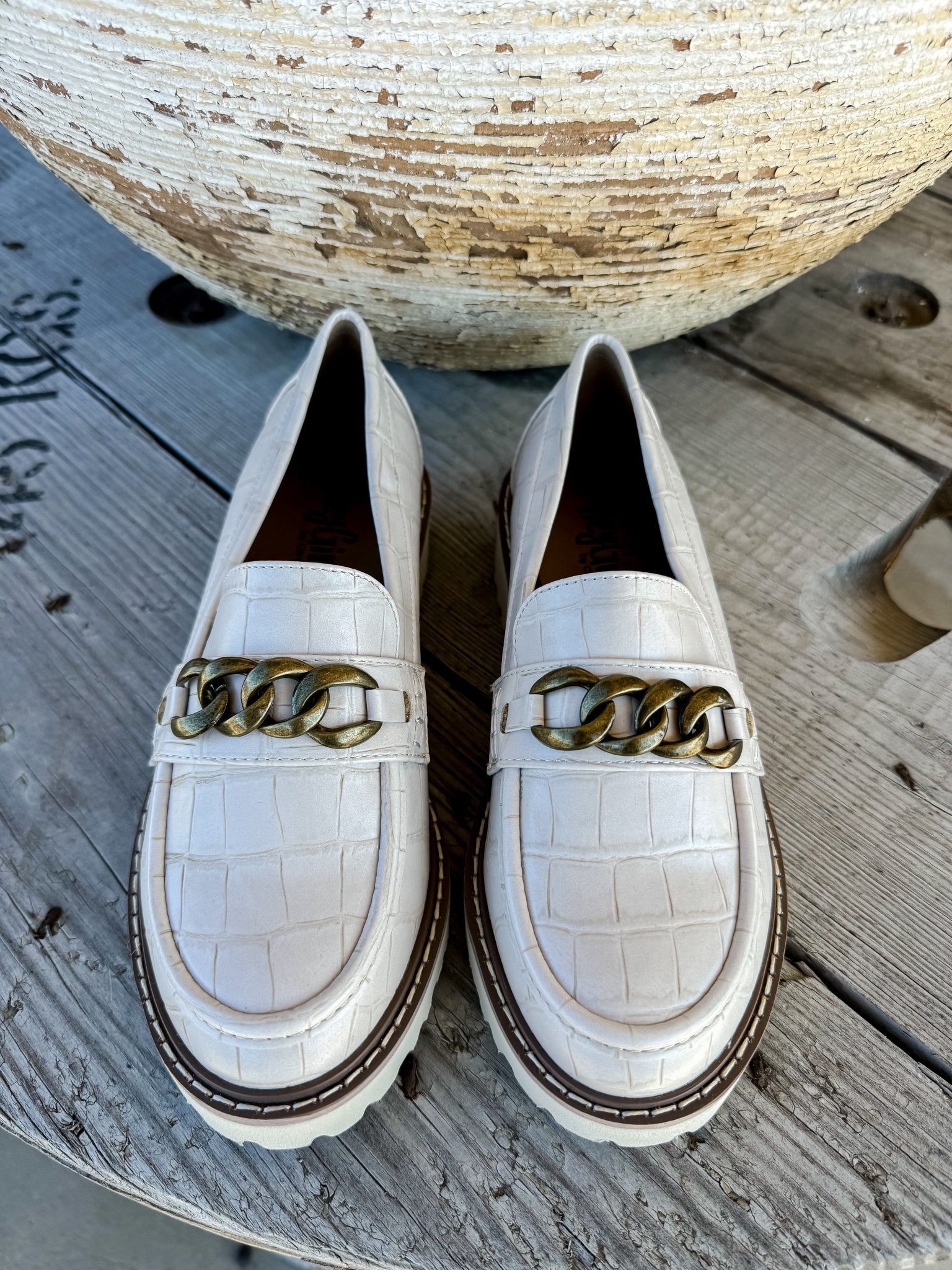 Literally Ivory Croco - Southern Soule Designs