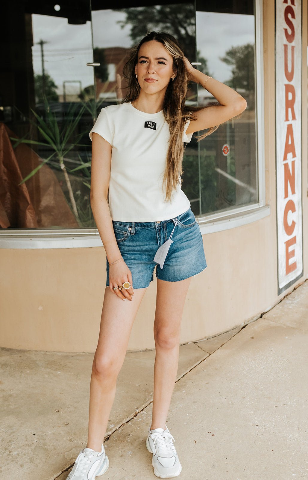 LM Ivory Baby Doll Top - Southern Soule Designs