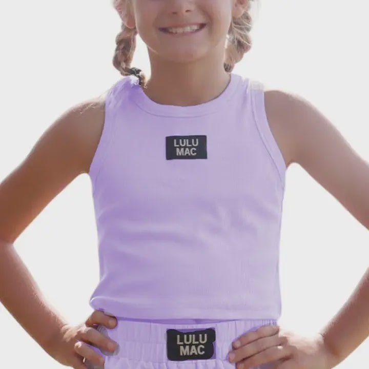 LM Lavender Girls Tank - Southern Soule Designs