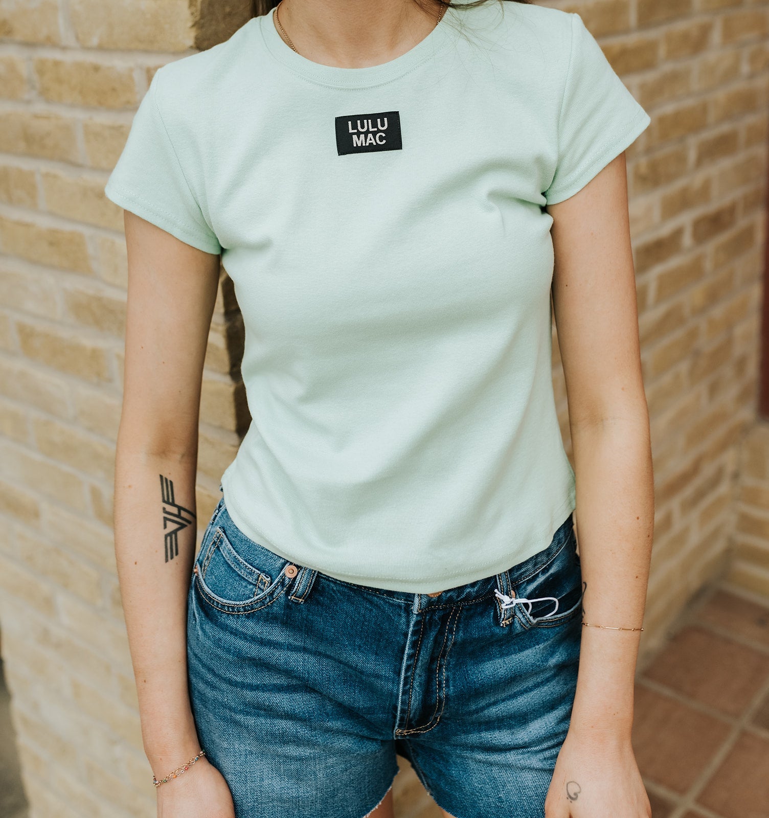 LM Mint Baby Doll Top - Southern Soule Designs