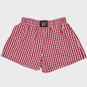 LM Red Gingham Boxer Shorts - Southern Soule Designs