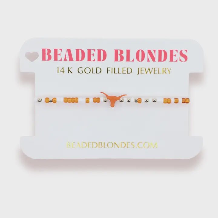 Longhorn Bracelet On Color - Southern Soule Designs