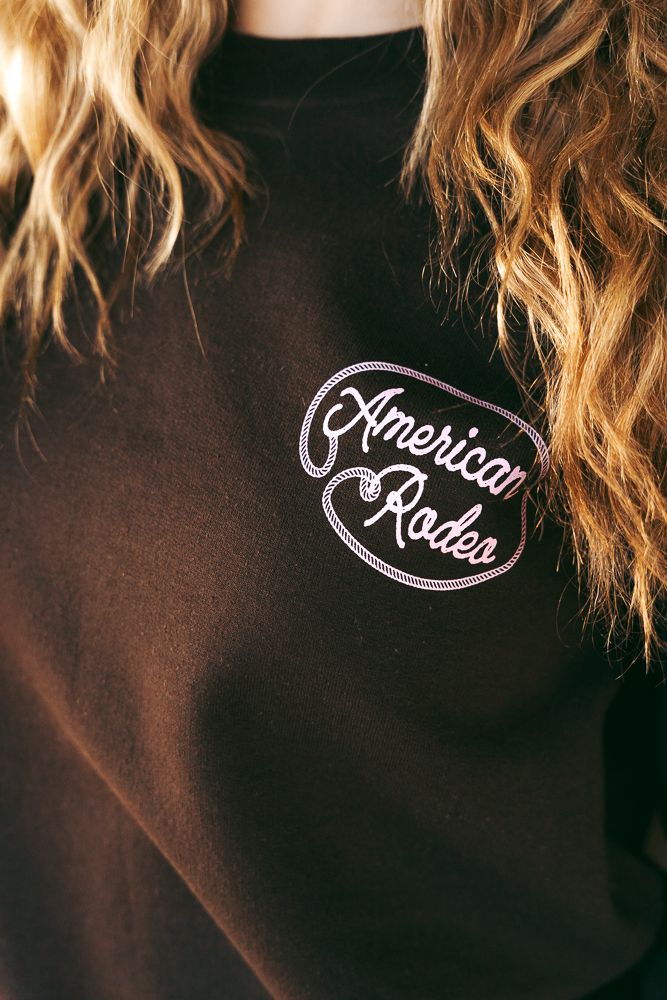 Lost My Heart at American Rodeo Sweatshirt - Southern Soule Designs