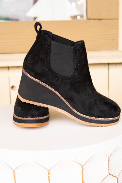 Love you a Latte Black Faux Suede - Southern Soule Designs