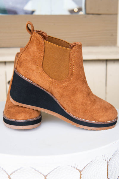 Love You a Latte Tobacco Faux Suede - Southern Soule Designs