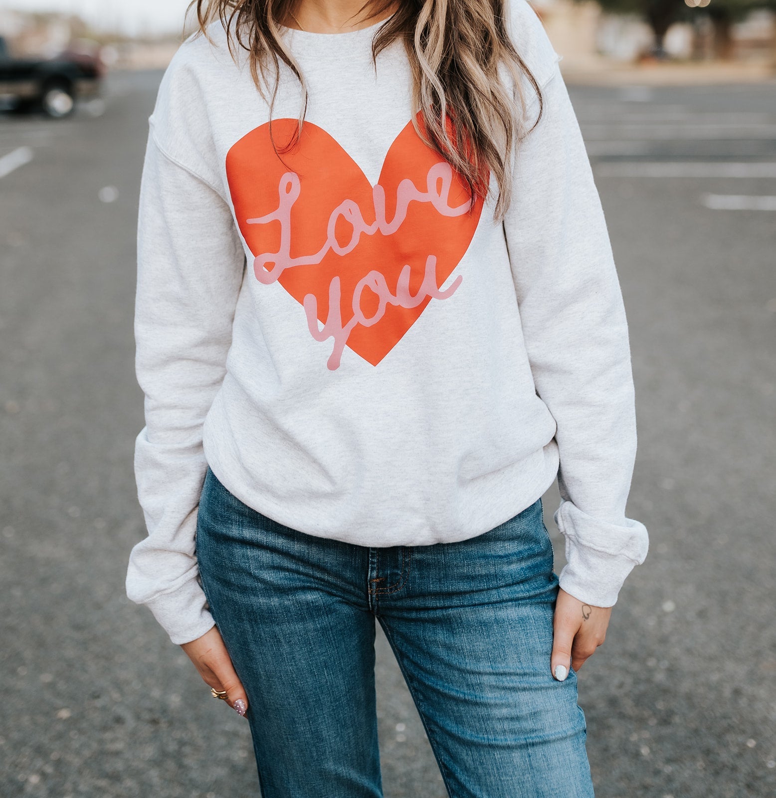 Love You Sweatshirt - Southern Soule Designs