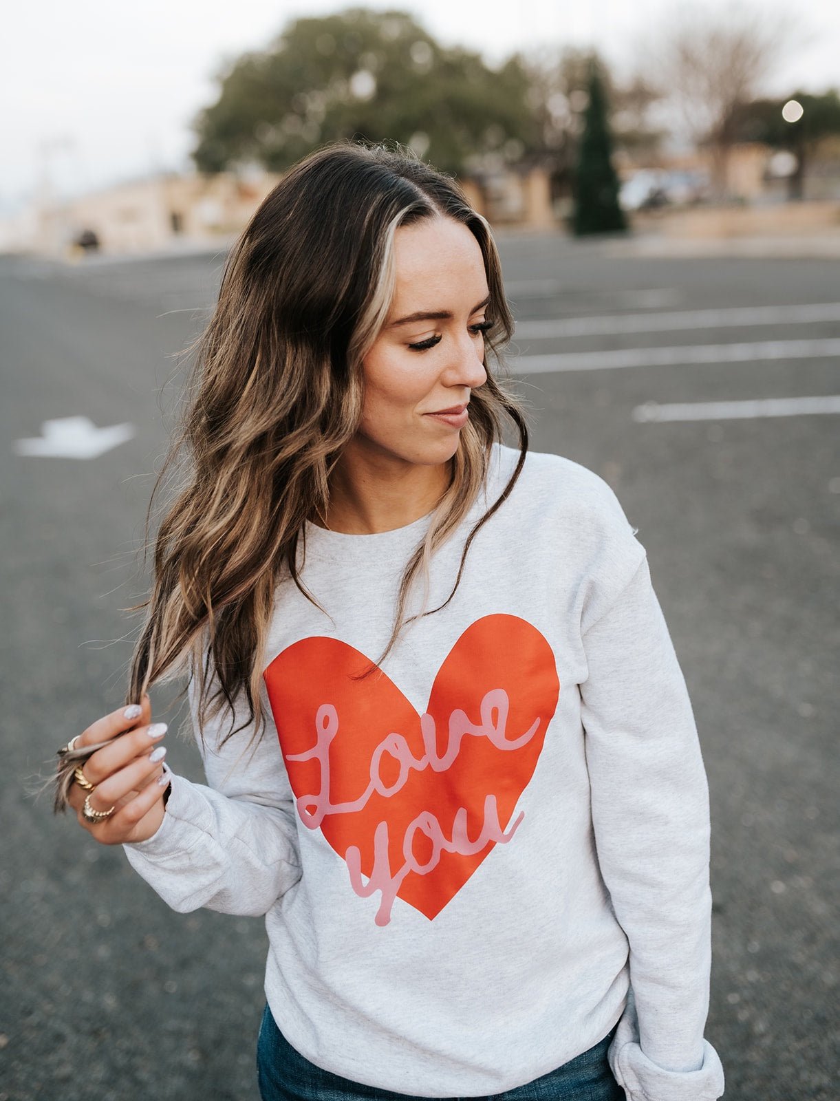 Love You Sweatshirt - Southern Soule Designs