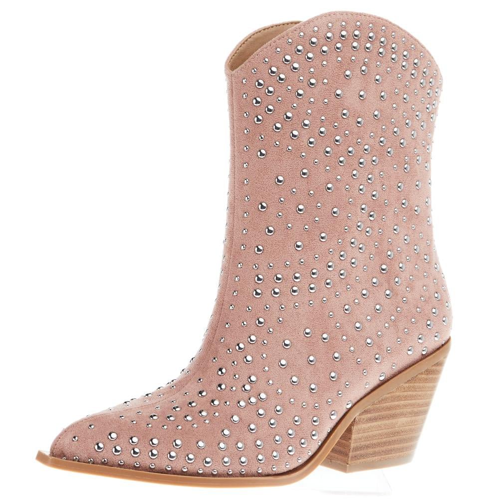 Lowlights Blush Bootie - Southern Soule Designs