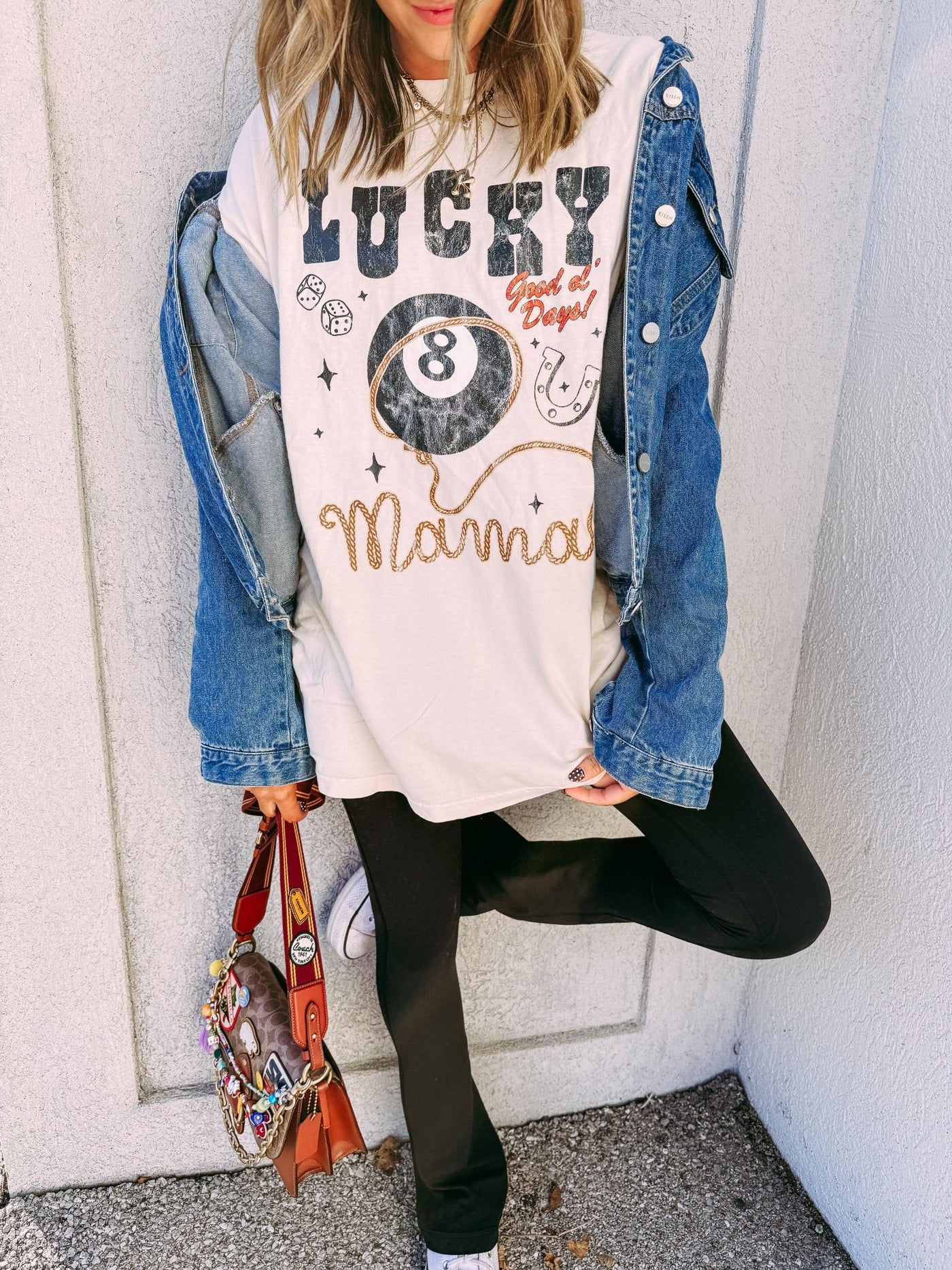 Lucky Mama Graphic Tee - Southern Soule Designs