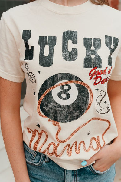 Lucky Mama Graphic Tee - Southern Soule Designs