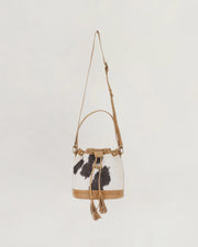 LW Bucket Bag in Cowhide - Southern Soule Designs
