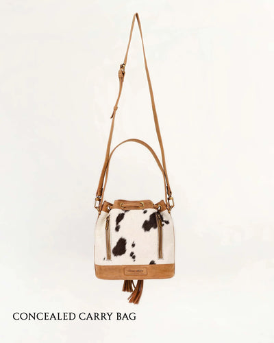 LW Bucket Bag in Cowhide