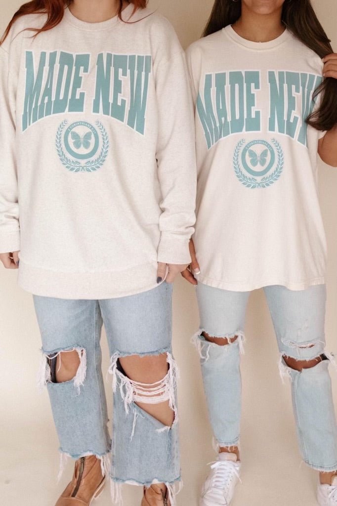 Made New Ivory Tee - Southern Soule Designs