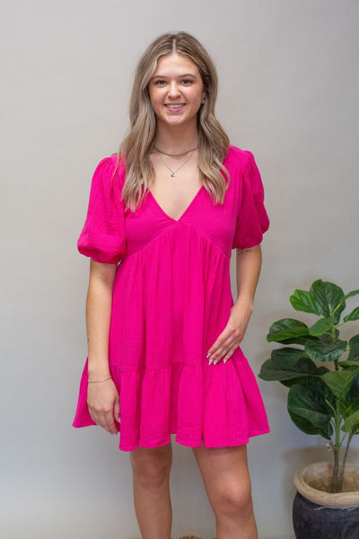 Magenta Penny Dress - Southern Soule Designs