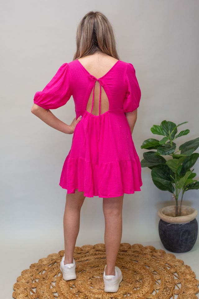 Magenta Penny Dress - Southern Soule Designs