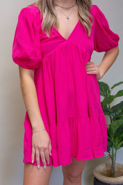 Magenta Penny Dress - Southern Soule Designs