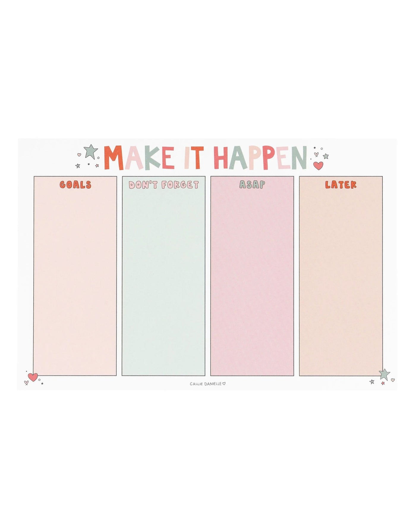 Make it Happen To Do List - Southern Soule Designs