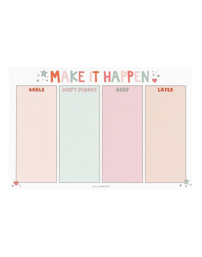 Make it Happen To Do List - Southern Soule Designs