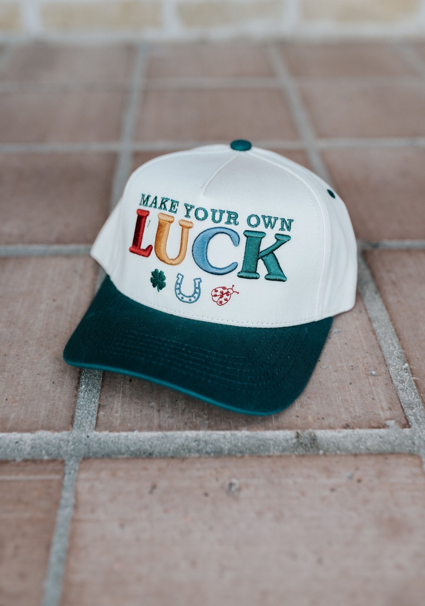 Make Your Own Luck Canvas Cap - Southern Soule Designs