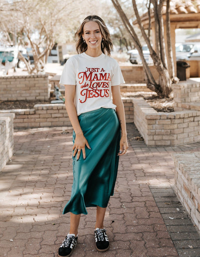 Mama Loves Jesus Tee - Southern Soule Designs