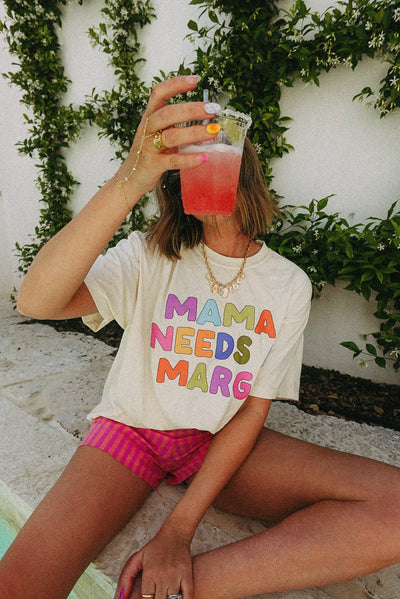 Mama Needs a Marg Graphic Tee - Southern Soule Designs