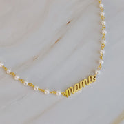 Mama Pearl Chain Necklace - Southern Soule Designs