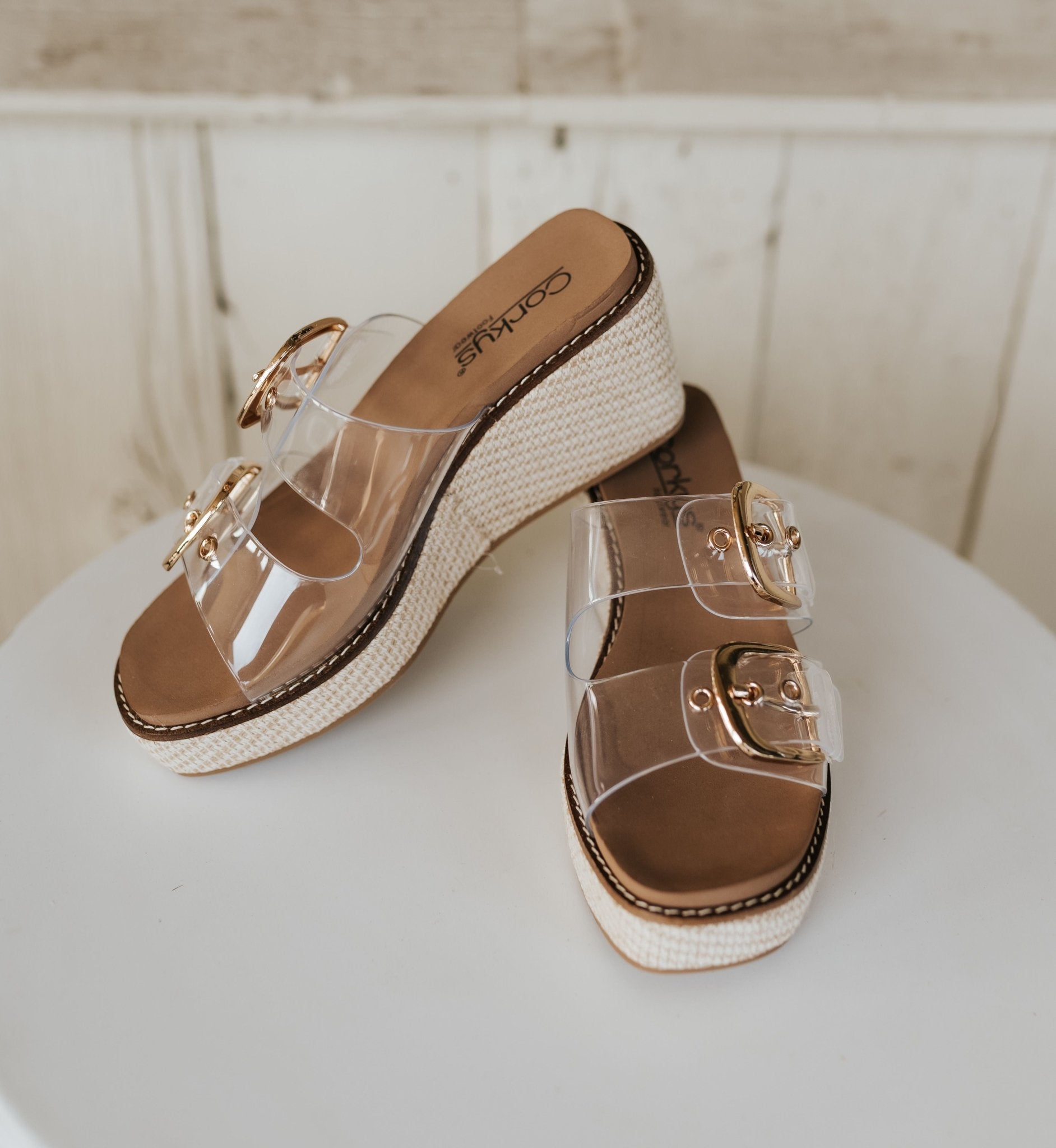 Manifest Clear Wedge - Southern Soule Designs