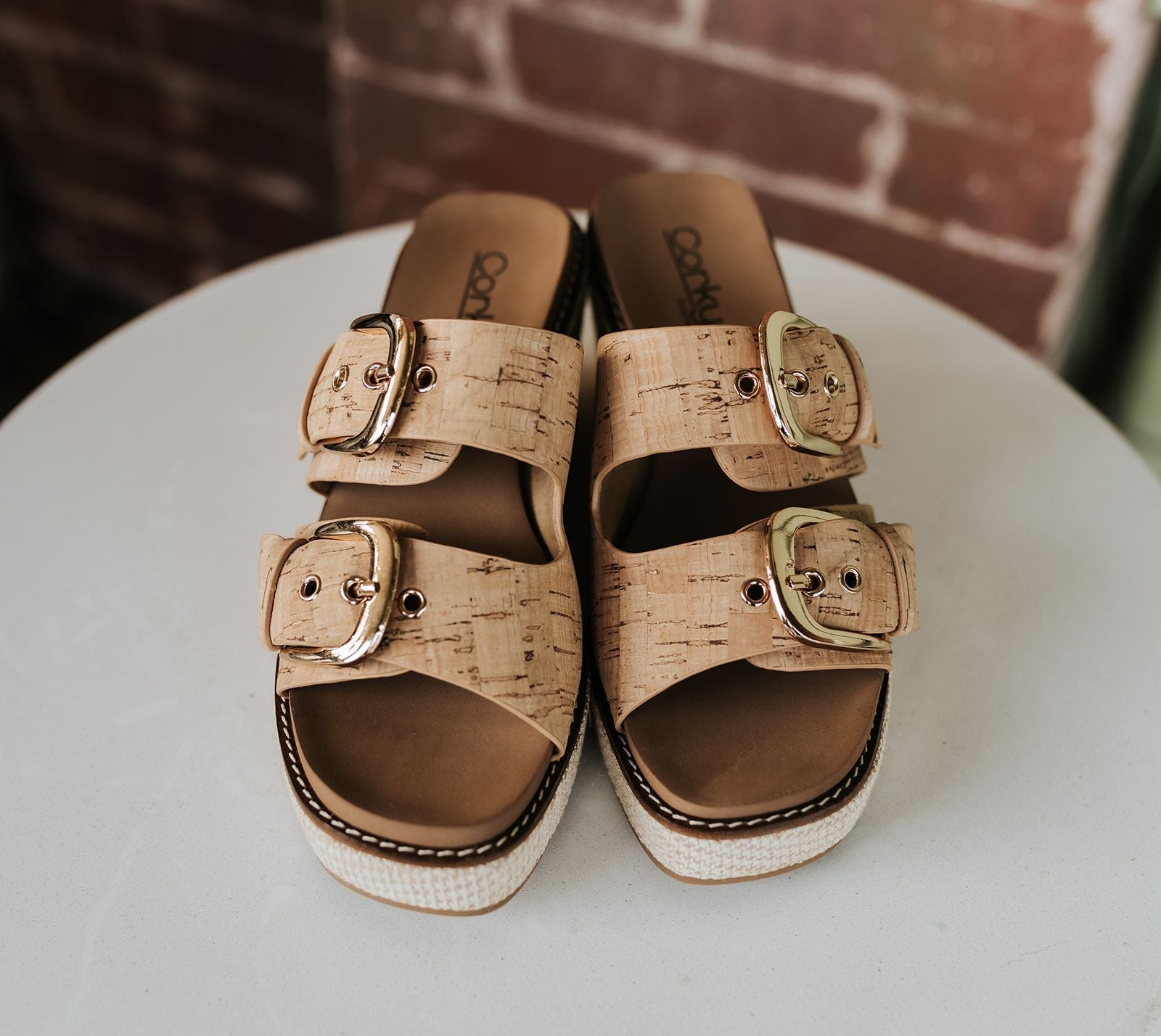 Manifest Cork Wedge - Southern Soule Designs