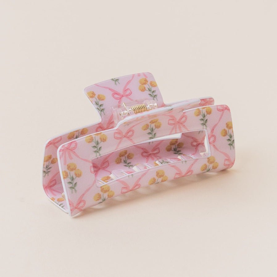Marigold Lane Pink Claw Clip - Southern Soule Designs