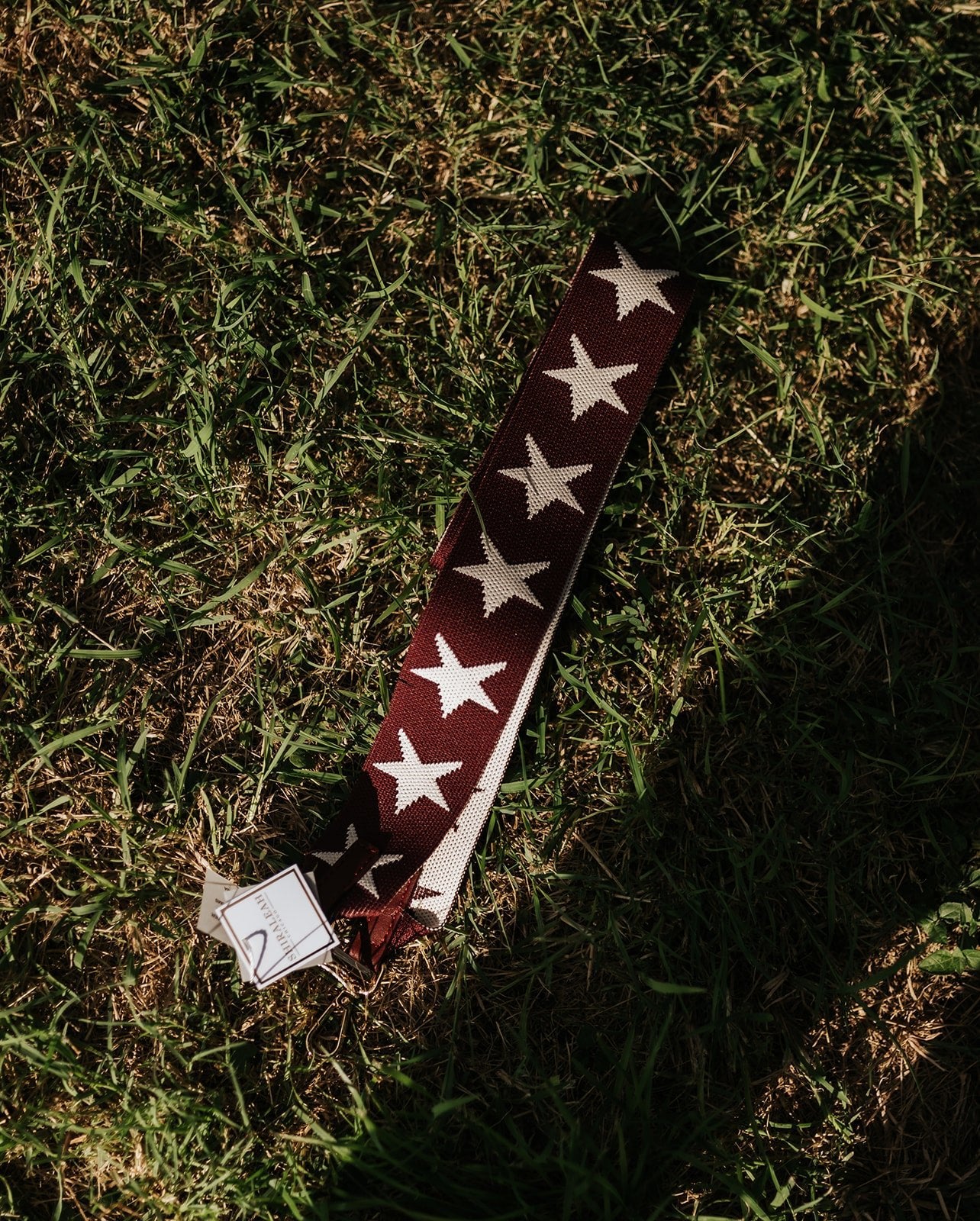 Maroon Stars Purse Strap - Southern Soule Designs