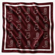 Maroon & White Gameday Scarf - Southern Soule Designs