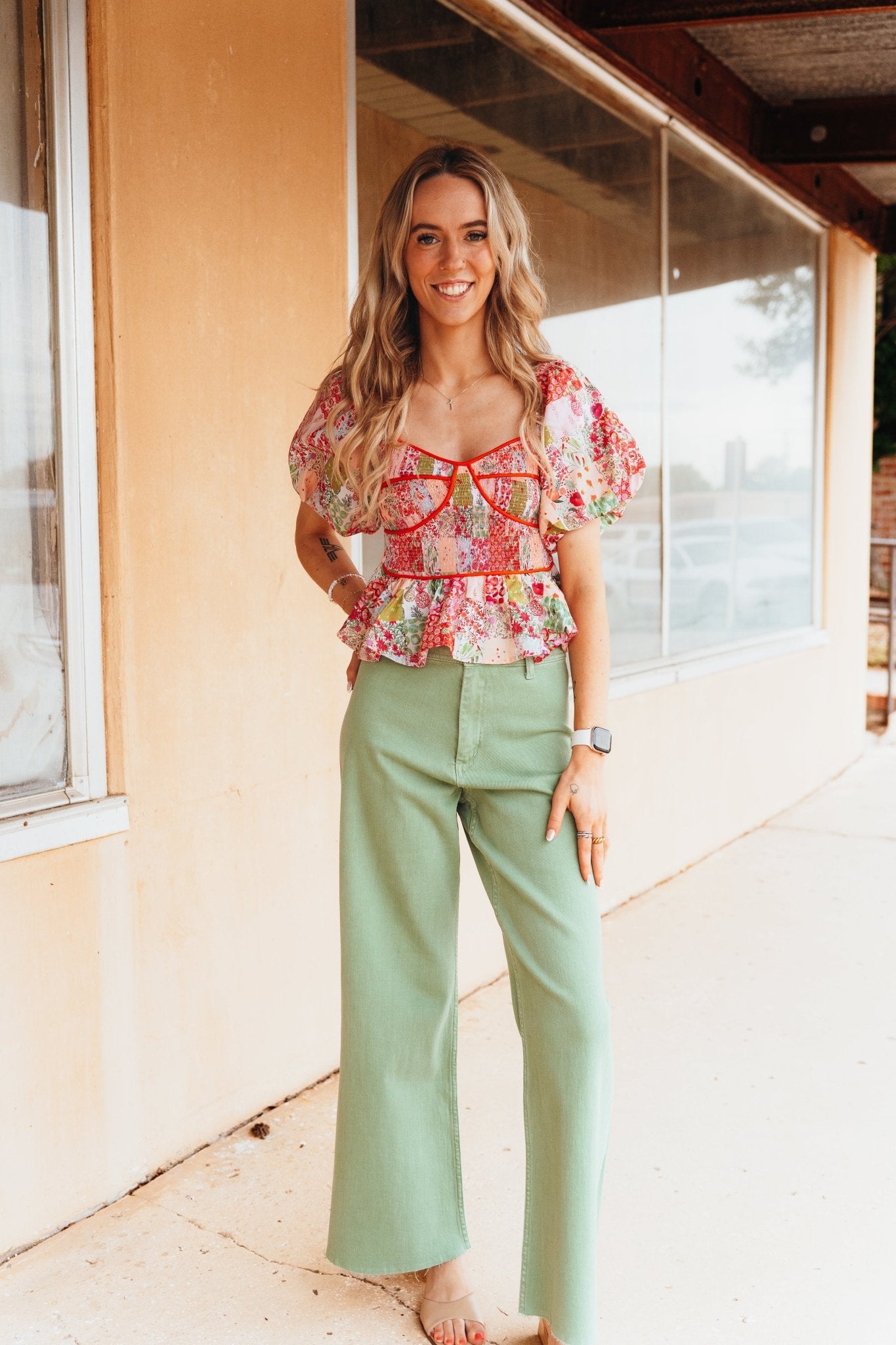 Matcha Straight Wide Leg Pants MMP623 - Southern Soule Designs