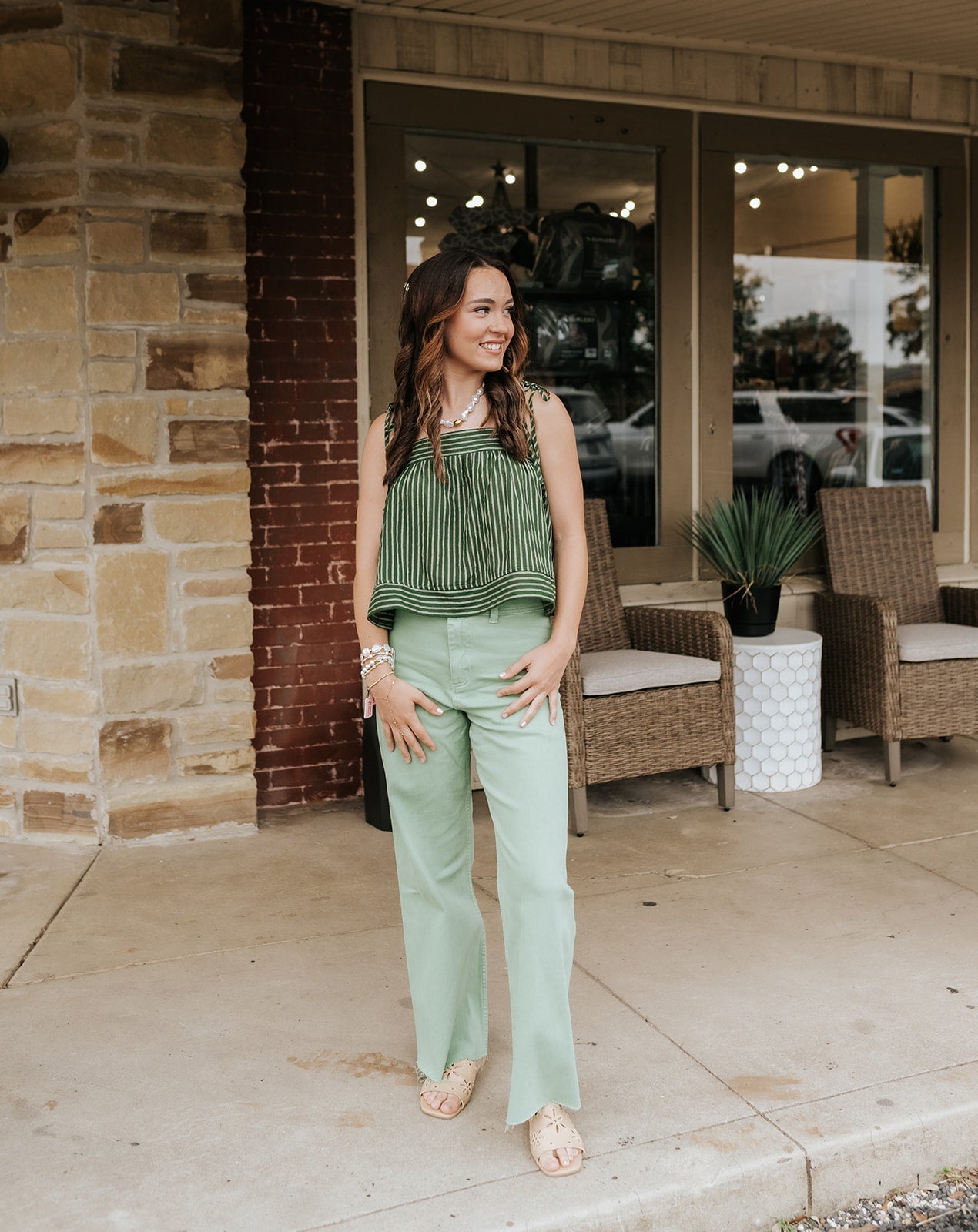 Matcha Straight Wide Leg Pants MMP623 - Southern Soule Designs