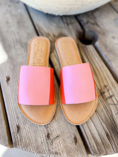 Matisse Bonfire Pink/Red Sandal - Southern Soule Designs