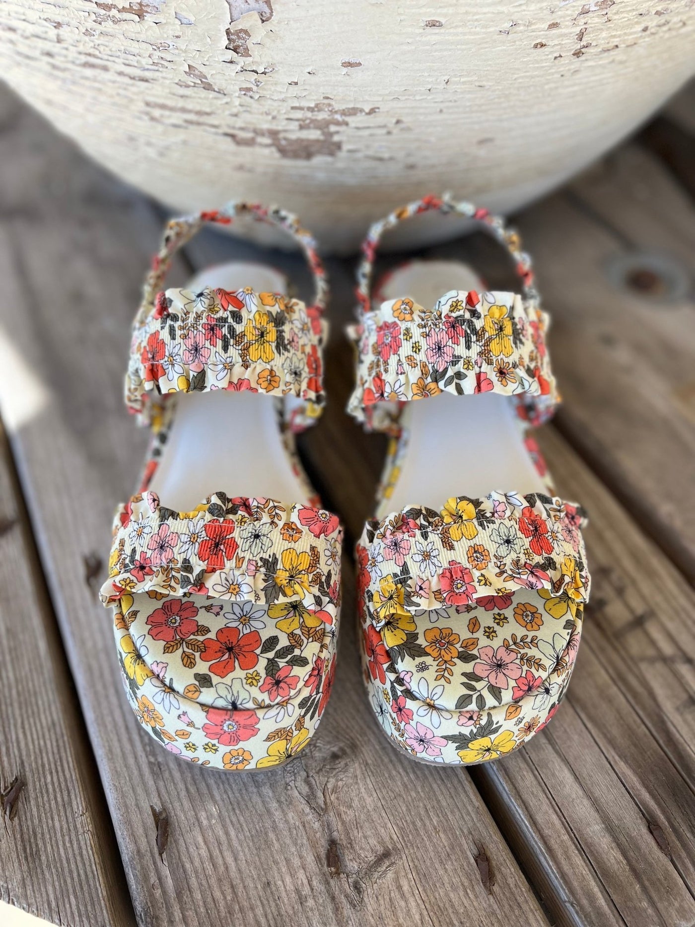 Matisse Jean White Floral - Southern Soule Designs