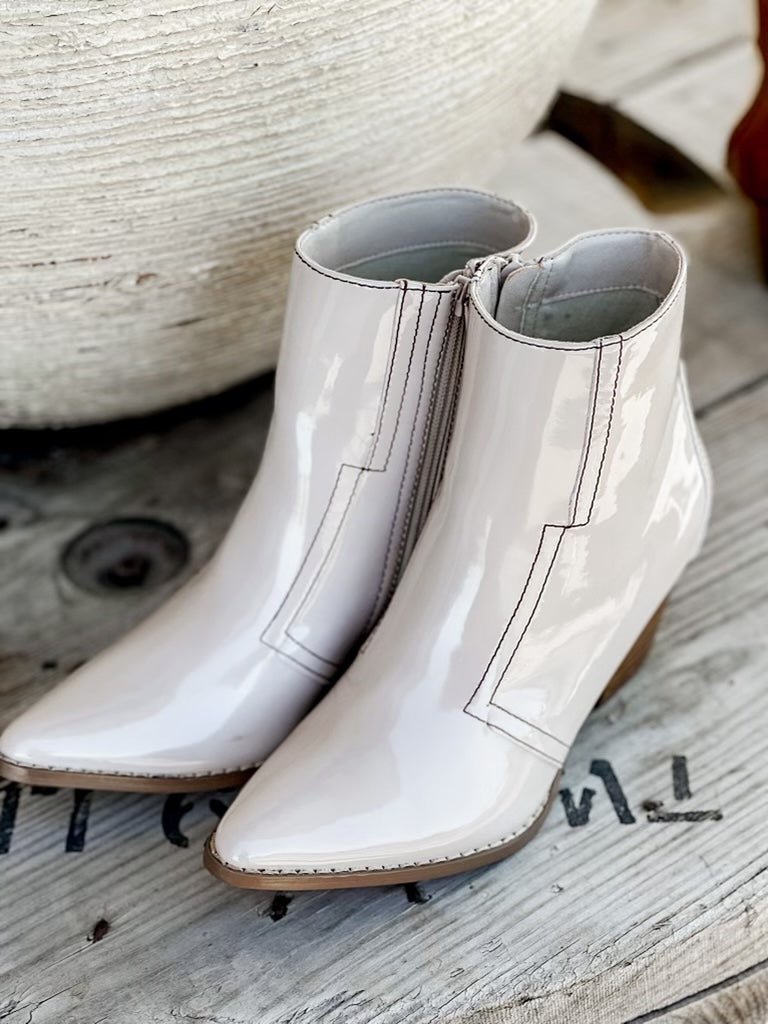 Matisse Liza Ivory Bootie - Southern Soule Designs