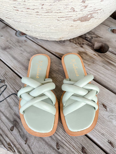Matisse Roy Sage Slide Sandal - Southern Soule Designs