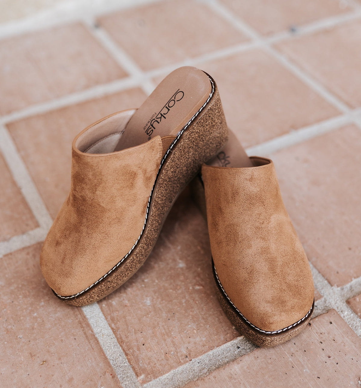 Maybe Later Wedge - Tobacco - Southern Soule Designs